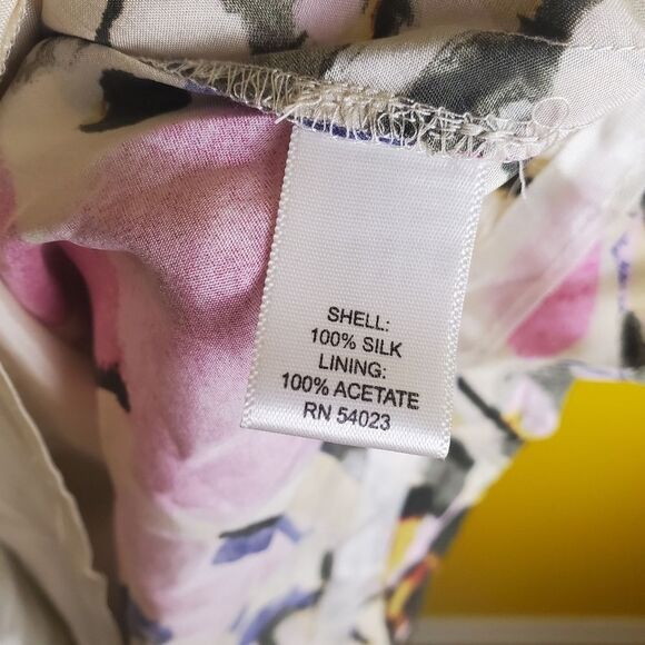 Banana Republic Silk Mini Dress Size 0P - Picture 11 of 12